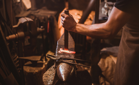 The craft of blacksmithing