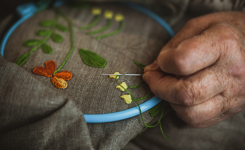 The craft of embroidery