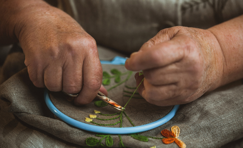 The craft of embroidery