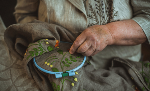 The craft of embroidery