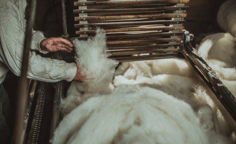The craft of wool carding