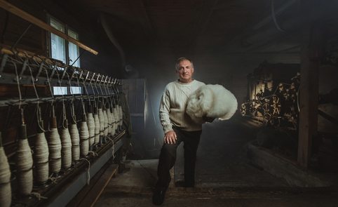 The craft of wool carding