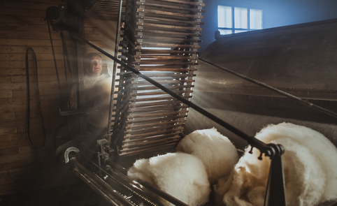 The craft of wool carding