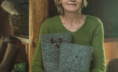 The craft of wool and melton felting