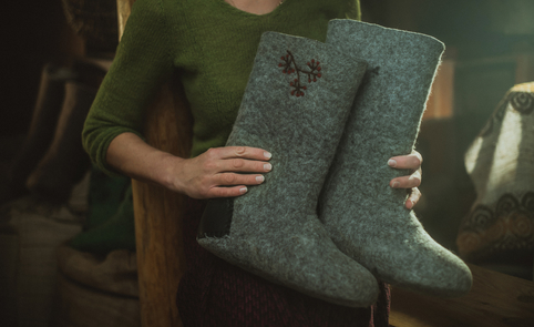 The craft of wool and melton felting