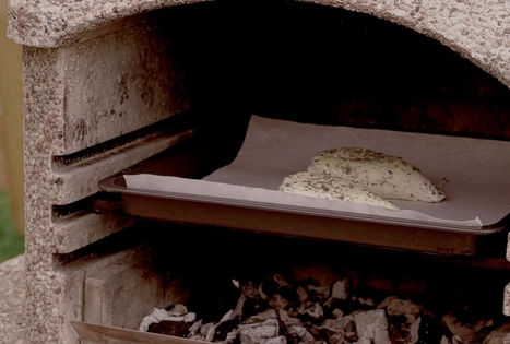 Keptas baltasis sūris Augų ūkyje