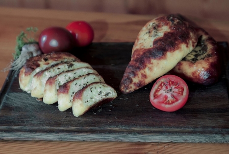 Keptas baltasis sūris Augų ūkyje