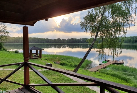 Boat, water bicycle for swimming under Lake DUOBIO