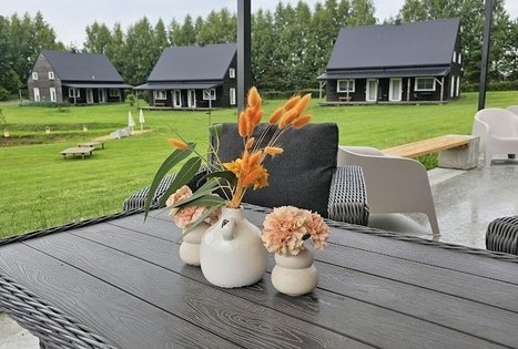 Homestead of L. and S. Sadauskai. Summer terrace