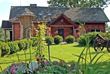 Traditional bread in homestead "Svajoniu Dvaras"