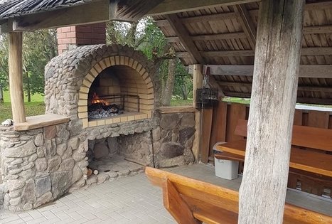 Traditional bread in homestead "Svajoniu Dvaras"