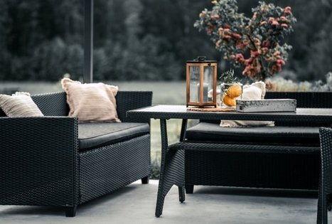 Homestead of L. and S. Sadauskai. Summer terrace