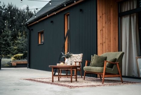 Homestead of L. and S. Sadauskai. Summer terrace