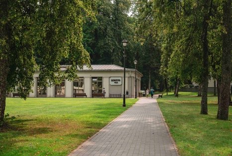 Mineral water pavilion “Birutės vila”