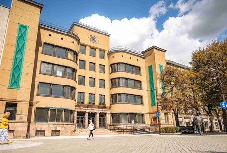 Former Lithuanian post office building