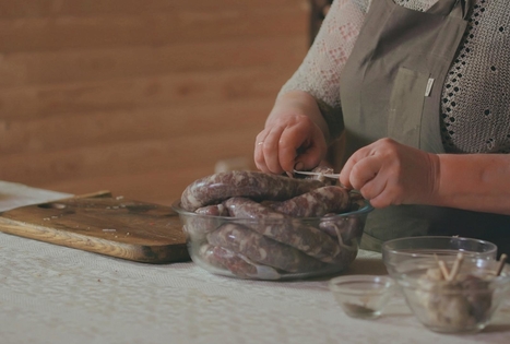 Rūkyta dešra pas Žilius