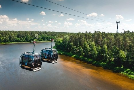 The cable car “Lynų kelias”