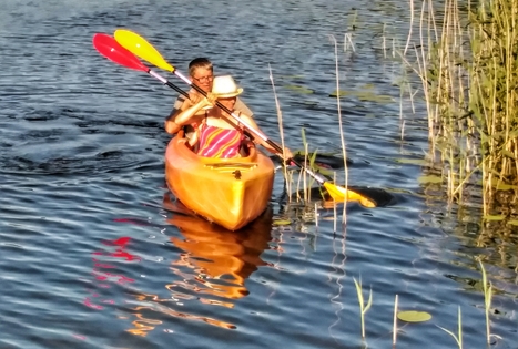 Baidarė (2 suaugę+1 vaikas)