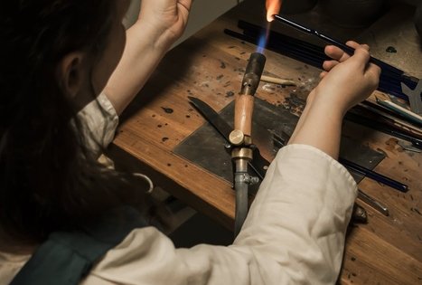 „Stiklo karoliukų praktinė paskaita“