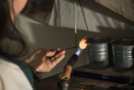 „Stiklo karoliukų praktinė paskaita“