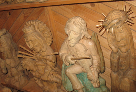 Folk art exhibition of Vytas Jaugela 