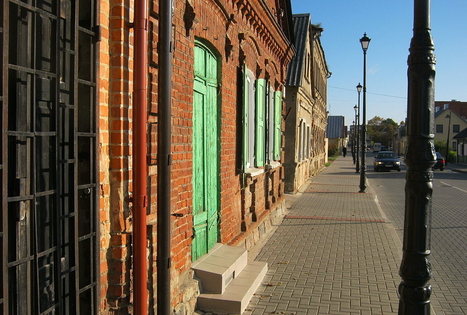 Kaunas street in Jonava