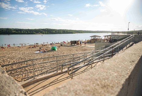 Lampėdžių ežeras (karjeras) ir paplūdimys