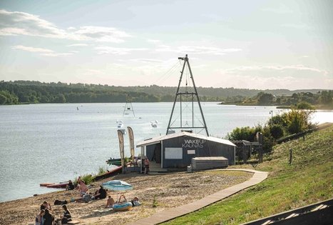Lampėdžių ežeras (karjeras) ir paplūdimys