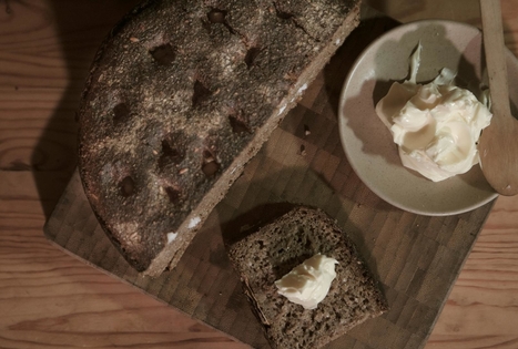 Duona su lašinukais Rūtos Sakalienės sodyboje