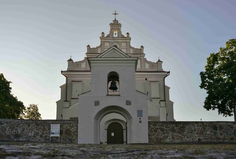 St. Virgin Mary's Assumption church in Merkinė