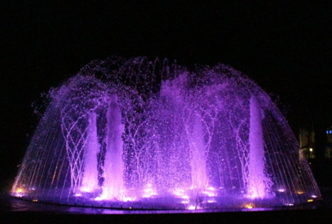 Musical fountain 