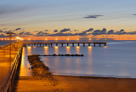 Sea bridge in Palanga