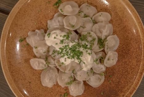 Koldūnai restorane, kepykloje „Romnesa“