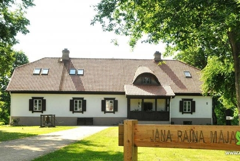 Raini's home in Berķenele