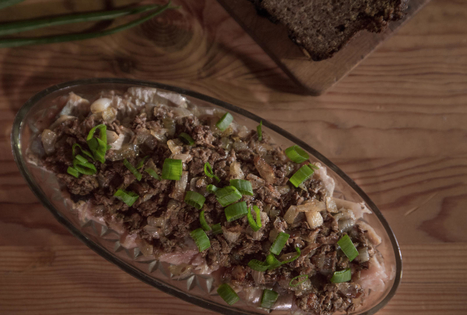 Silkė su baravykais Rūtos Sakalienės sodyboje