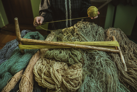 The craft of yarn dyeing: an aspiration to colour the world