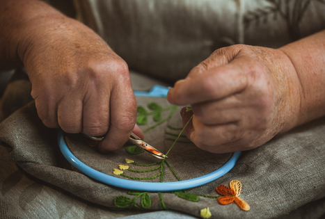The craft of embroidery: a desire to look nice and live nicely