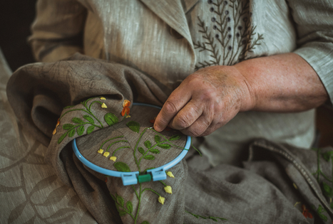 The craft of embroidery: a desire to look nice and live nicely