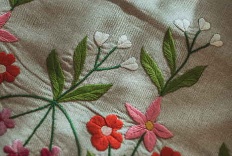 The craft of embroidery: a desire to look nice and live nicely