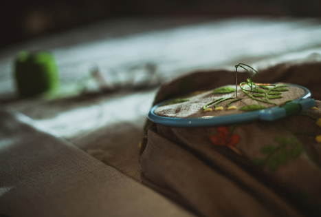 The craft of embroidery: a desire to look nice and live nicely