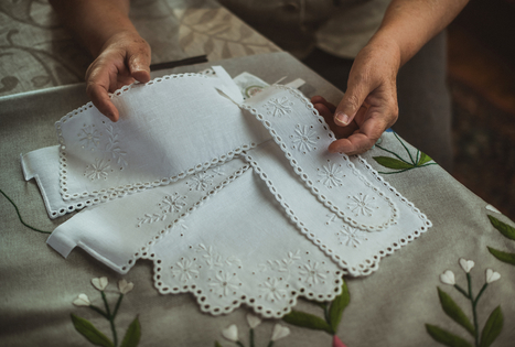 The craft of embroidery: a desire to look nice and live nicely