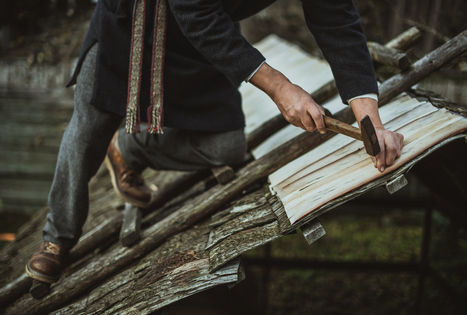 The craft of roofing: to keep out cold, rain and wind