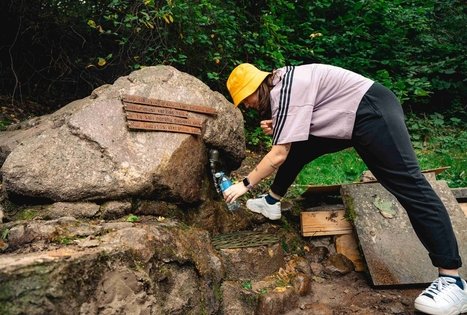 The spring of St. John