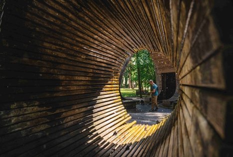 Mineral water evaporation tower “Druskupis”