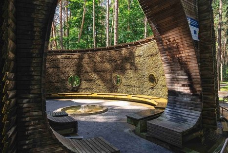 Mineral water evaporation tower “Druskupis”