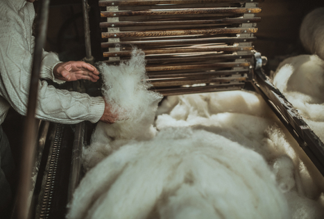 The craft of wool carding: for body warmth and comfort
