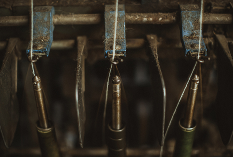 The craft of wool carding: for body warmth and comfort