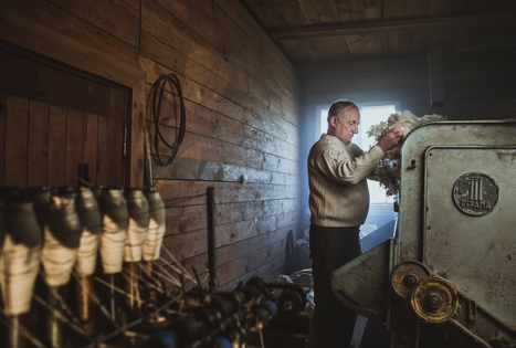 The craft of wool carding: for body warmth and comfort