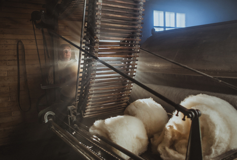 The craft of wool carding: for body warmth and comfort